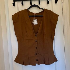 NWT Free People Dylan Vest